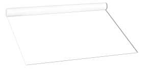 Ursus ZEICHENPAPIER ROLLE 80G.49CMx50M,WEISS