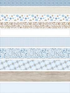 Ursus FRÖBELSTERNE EISBLAU/BRAUN