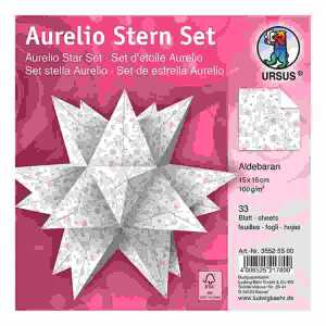 Ursus AURELIO STERN "ALDEBARAN" 100G.33BL.15x15CM R/G