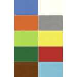 Ursus FOTOKARTON 300G.35x50CM,20BL.10F.SORTIERT