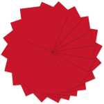 Ursus FOTOKARTON 300G.A4,50BL.WEINROT