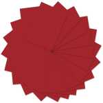 Ursus FOTOKARTON 300G.A4,50BL.DUNKELROT