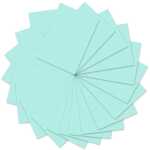 Ursus FOTOKARTON 300G.A4,50BL.TÜRKIS