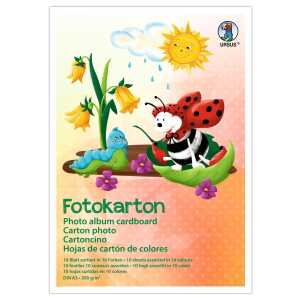 Ursus FOTOKTN.300G.DIN A3,10BL.10F.SORTIERT
