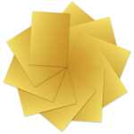 Ursus FOTOKARTON 300G.50x70CM,GOLD 4008525187851