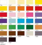 Ursus BASTELKARTON GEP.220G.70x100CM,GOLDGELB