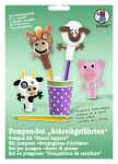 Ursus POMPON-SET SCHREIBGEFÄHRTEN "FARMTIERE"