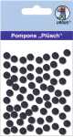Ursus PLÜSCH POMPONS 7MM 70 STÜCK, SCHWARZ