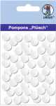 Ursus PLÜSCH POMPONS 10MM 65 STÜCK, WEIß