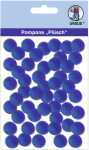 Ursus PLÜSCH POMPONS 15MM 60 STÜCK, DUNKELBLAU