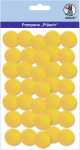 Ursus PLÜSCH POMPONS 25MM 35 STÜCK, SONNENGELB