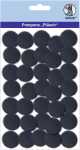 Ursus PLÜSCH POMPONS 25MM 35 STÜCK, SCHWARZ