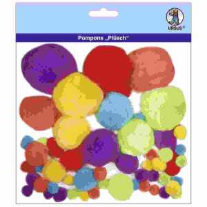 Ursus POMPONS "PLÜSCH", MOTIV 02