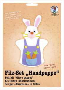 Ursus FILZ-SET "HANDPUPPE",HASE