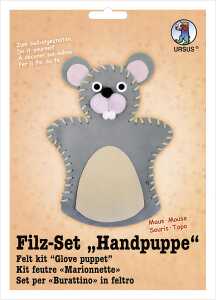 Ursus FILZ-SET "HANDPUPPE",MAUS