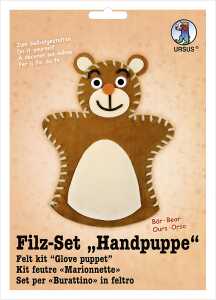 Ursus FILZ-SET "HANDPUPPE",BÄR