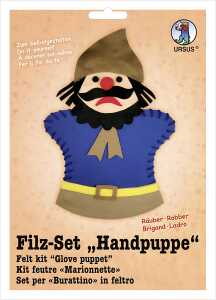 Ursus FILZ-SET "HANDPUPPE",RÄUBER