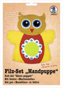 Ursus FILZ-SET "HANDPUPPE",EULE