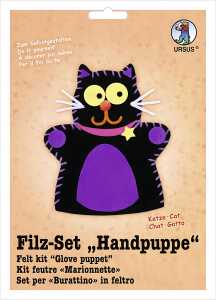 Ursus FILZ-SET "HANDPUPPE",KATZE
