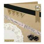 Ursus METAL FLOWERS 6 STK SORT. MOTIV 02