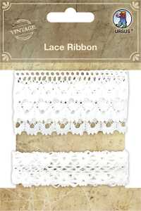 Ursus LACE RIBBON, 2 STK, WEISS 4008525167099