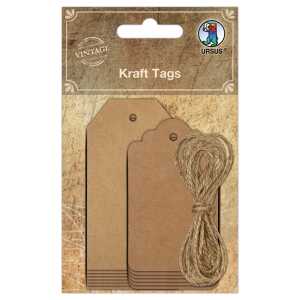 Ursus KRAFT TAGS,12 STK MIT HANFGARN,MOTIV 01