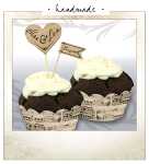 Ursus PAPER FLAGS, 16STK SORT., MOTIV 01