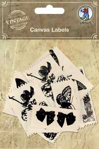 Ursus CANVAS LABEL, 12STK, VERSCH. MOTIVE, MOTIV 02