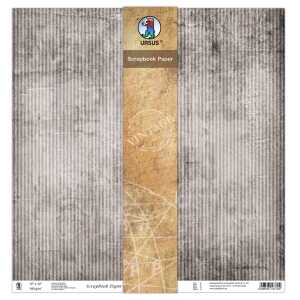 Ursus SCRAPB.PAPER 12"x12",5BL.VINTAGE MOT.10