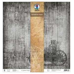 Ursus SCRAPB.PAPER 12"x12",5BL.VINTAGE MOT.11