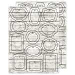 Ursus PAPER-TAGS "VINTAGE 5" 300G,5 BL,96ST