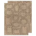 Ursus PAPER-TAGS "VINTAGE 7" 300G,5 BL,96ST