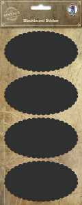 Ursus BLACKBOARD STICKER OVAL BOGENLINIE