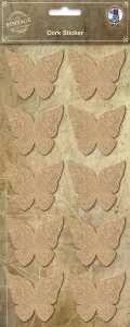Ursus KORK STICKER SCHMETTERLING