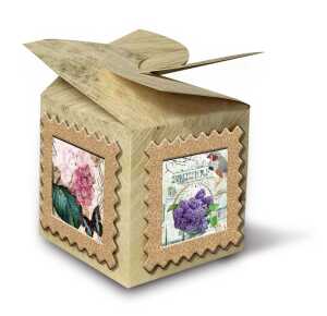 Ursus KORK STICKER "BRIEFMARKE" BUTTERFLY