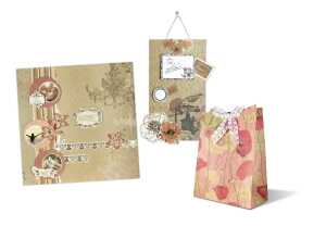 Ursus PAPER PACK "POPPIES" 12"X12"