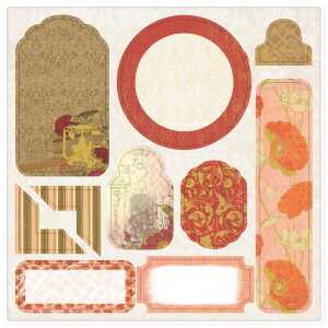 Ursus PAPER PACK "POPPIES" 6"X6"