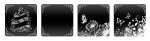 Ursus BLACKBOARD KACHELN 10X10CM 8ST SCHWARZ 4008525212874