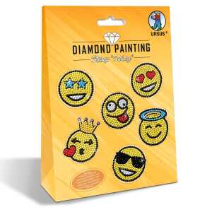 Ursus DIAMOND PAINTING STICKER "SMILEYS" MOT.06