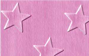 Ursus ALU-STERNCHENKTN.300G.35x50CM,10BL.ROSA