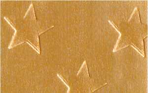 Ursus ALU-STERNCHENKTN.300G.35x50CM,10BL.KUPFER