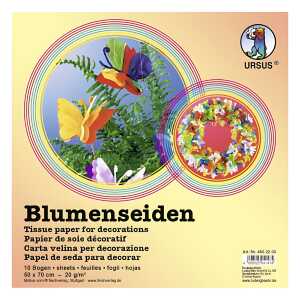 Ursus BLUMENS.20G.50x70CM,10BG.WEISS