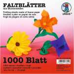 Ursus BLUMENS.FALTBL.20G.12x12CM,1000BL.10F.SORT.