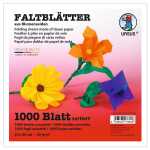 Ursus BLUMENS.FALTBL.20G.20x20CM,1000BL.10F.SORT.