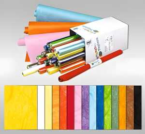 Ursus STROHSEIDE 25G.50x70CM,ROLLE À5BG.GOLDGELB