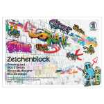 Ursus ZEICHENBLOCK 120G. DIN A3,30BL."STREET ART"