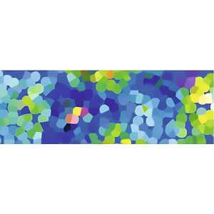 Ursus TRANSP.PAPIER "MOSAIK"115G.A4,25BL.DUNKEL