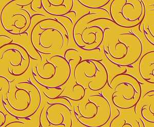 Ursus TRANSP.PAPIER "BAROCK"115G.A4,5BL.GOLD