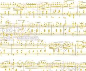 Ursus TRANSP.PAPIER "NOTEN"115G.A4,5BL.WEI/GO