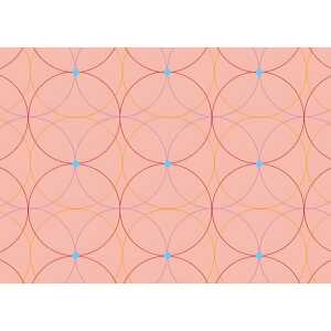 Ursus TRANSP.115G.DIN A4,25BL.ZIRKEL ROSA